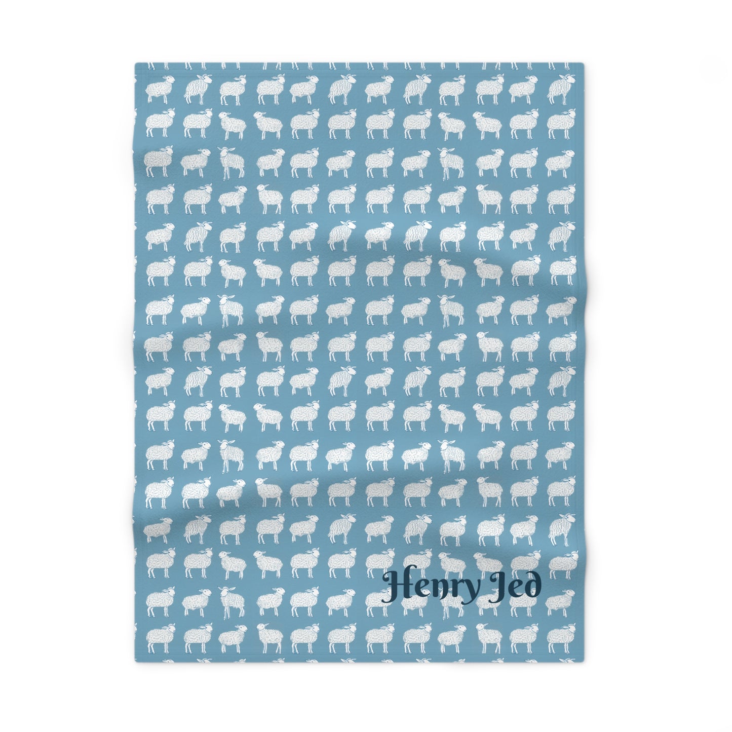 Sheep Fleece Baby Blanket