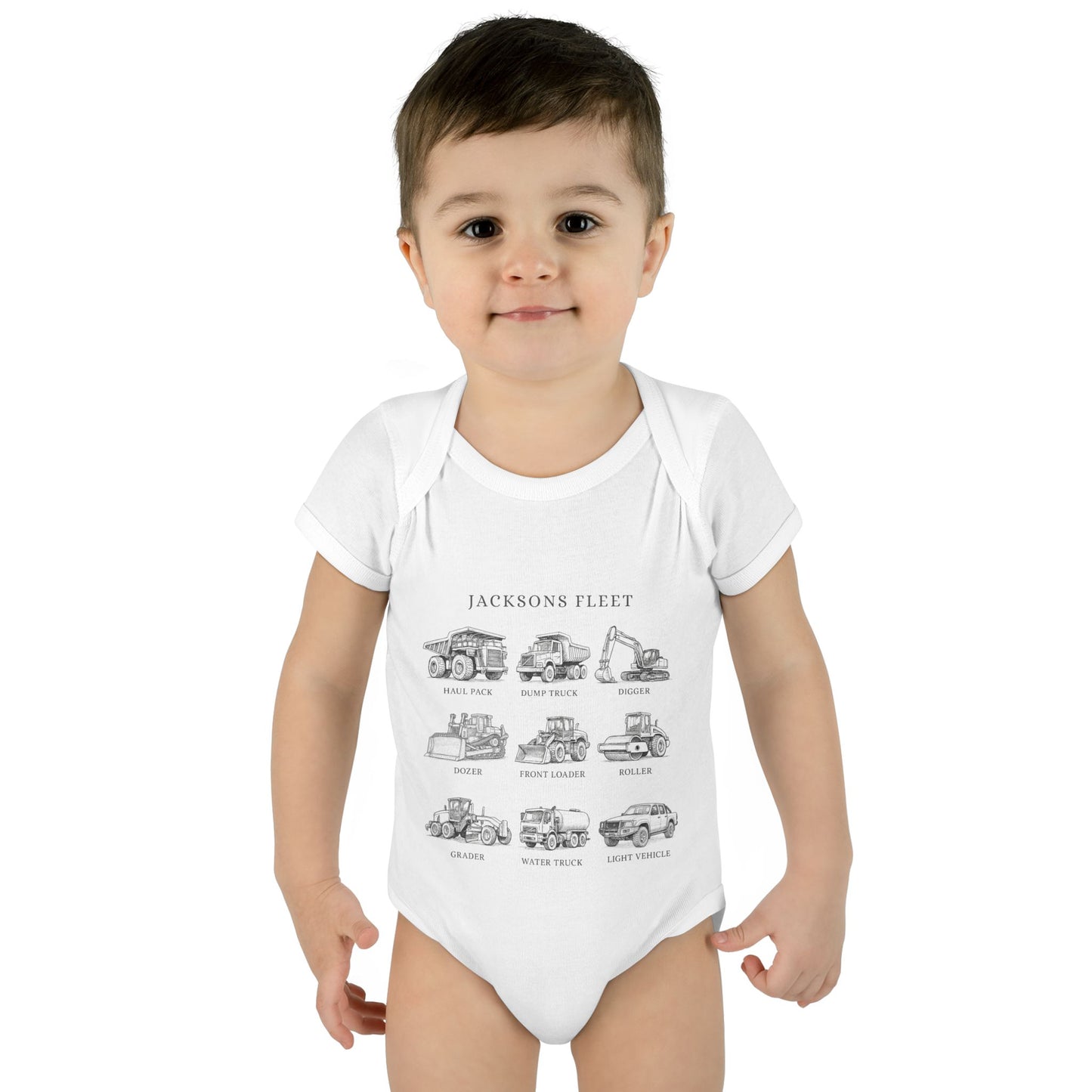 Personalized Fleet Vehicle Onesie