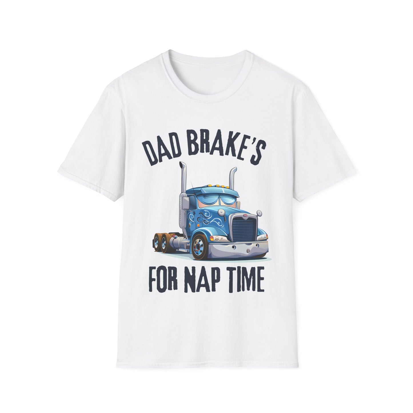 Personalized "Brakes for Nap time" Road Train T-Shirt