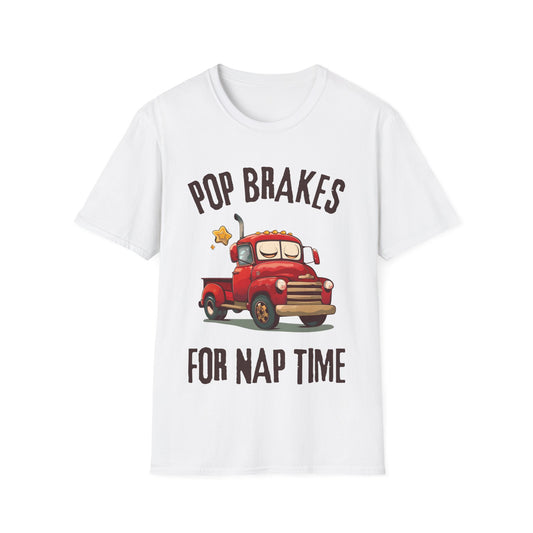 Personalized "Brakes for Nap time" Vintage Ute Truck T-Shirt