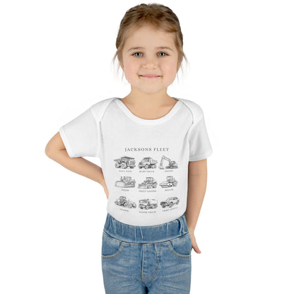 Personalized Fleet Vehicle Onesie
