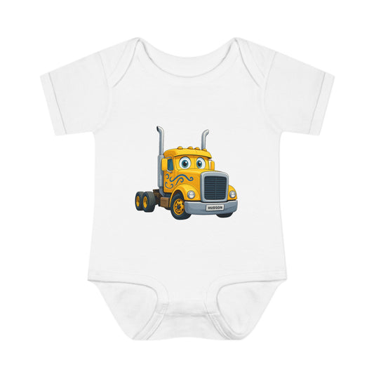 Personalized Truck Baby Onesie