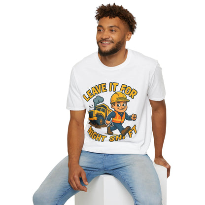 Personalized Leave it for Night Shift T-Shirt