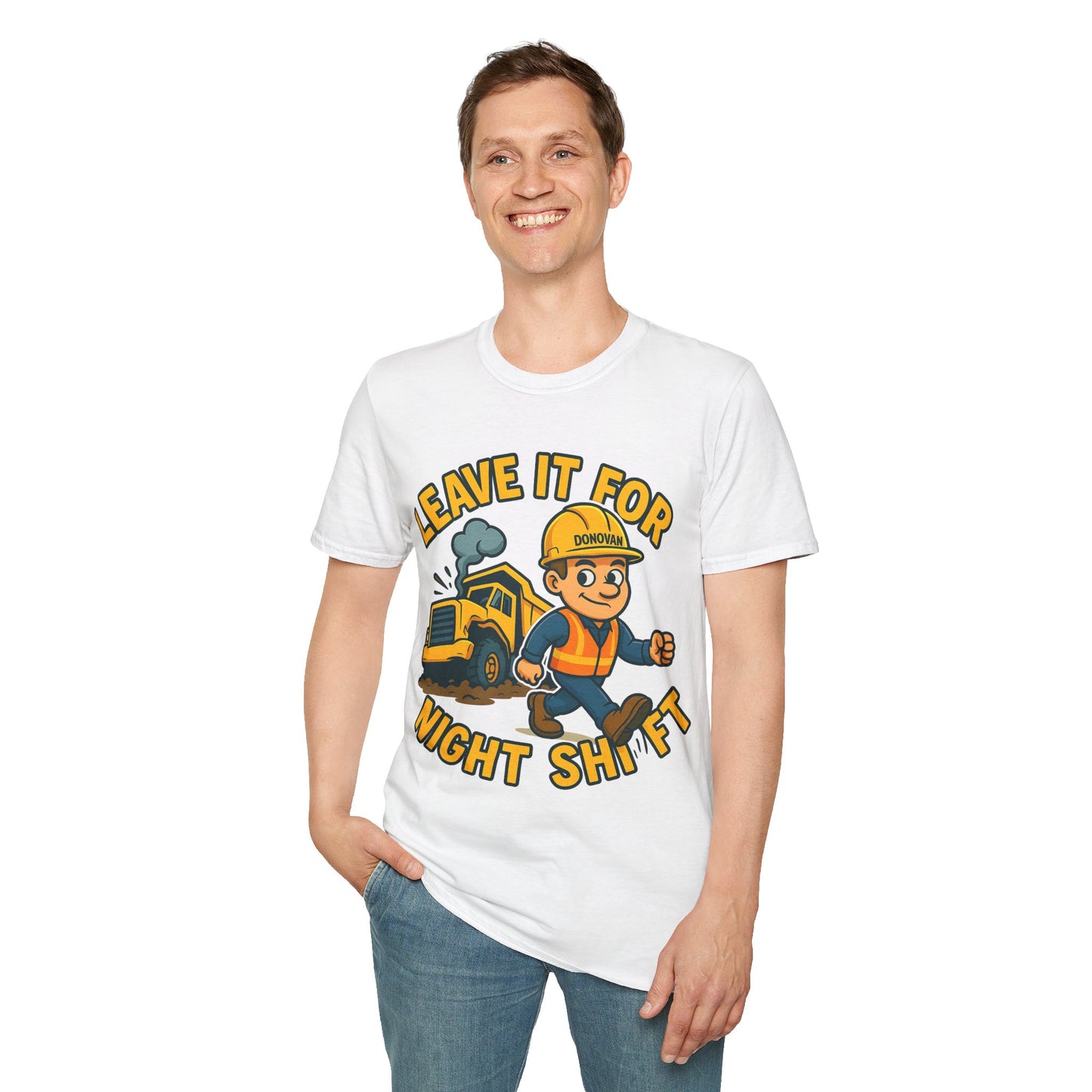 Personalized Leave it for Night Shift T-Shirt