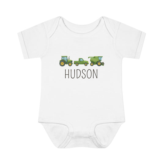 Personalized Farm Baby Onesie