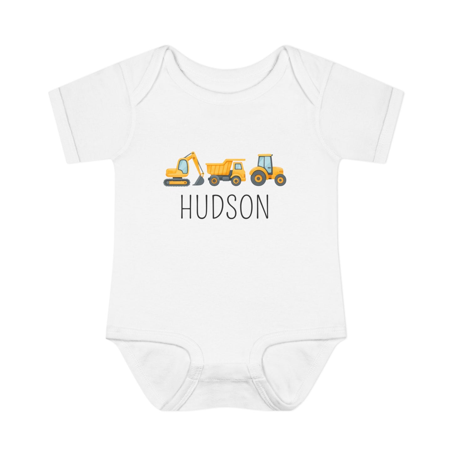 Personalised Construction Onesie