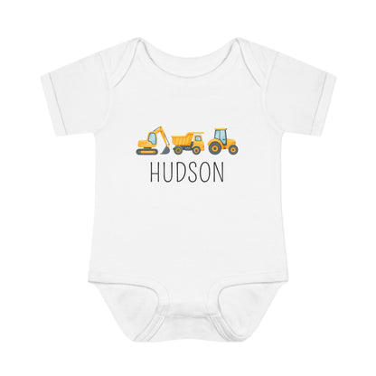 Personalised Construction Onesie