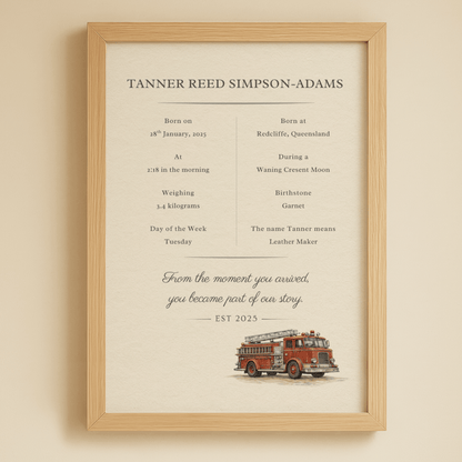 The Archival Birth Record Collection