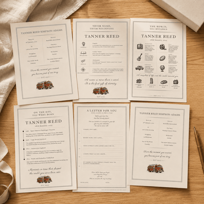 The Newborn Archival Legacy Collection — Fire Truck Edition