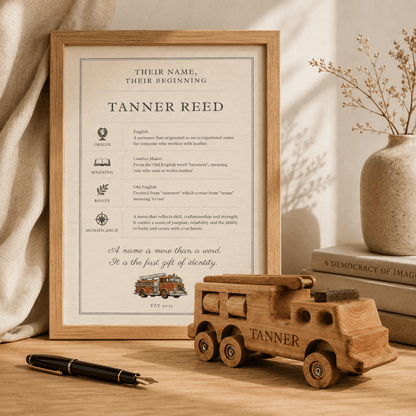 The Newborn Legacy Collection — Fire Truck Edition
