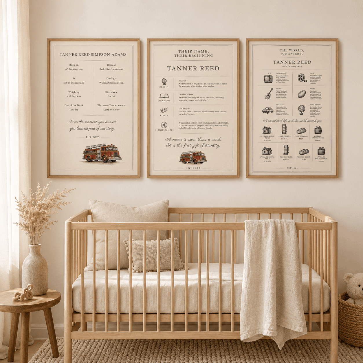 The Newborn Archival Legacy Collection — Fire Truck Edition