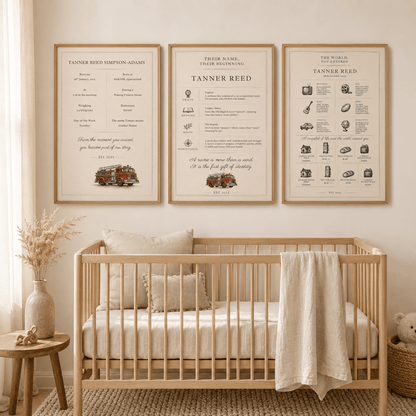 The Newborn Archival Legacy Collection — Fire Truck Edition